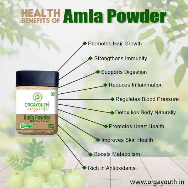 Buy Organic Amla Powder Online for Health, Immunity, and Beauty